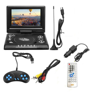 LMD-750 Portable HD DVD Player With LCD Screen With TV Tuner/Card Reader/USB/Game 7.8″
